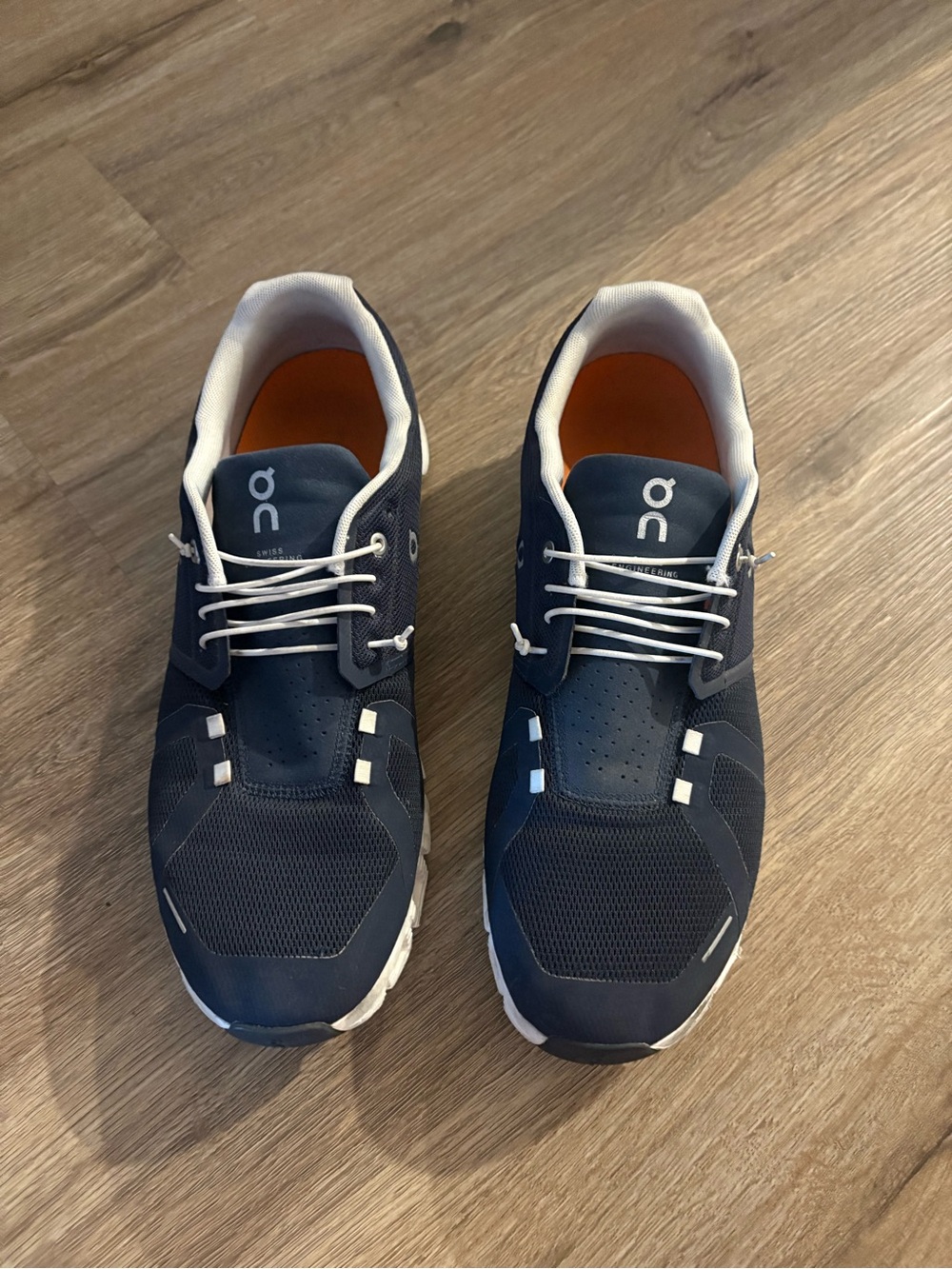 On Cloud 5 Midnight White Men’s Size 13 Running Sneakers